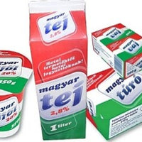 Tejtermékek/Mjölkprodukt