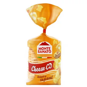 Monte Banato sajtos tallér, köményes, 110g /Monte Banato ostbricka 110 g spiskummin