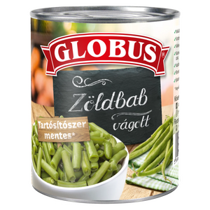 Globus gröna bönor xxl 800 g / Globus vágott zöldbab xxl 800 g