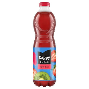 Cappy Ice Fruit läsk med jordgubbs-kiwi smak 1,5 l /Cappy Ice Fruit üdítőital eper-kivi ízesítéssel 1,5 l