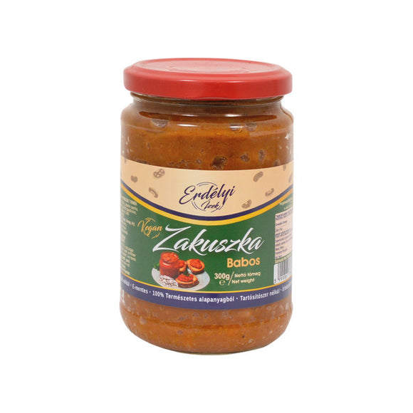 Erdélyi Ízek zakuszka 300g babbal/ Transylvanian Flavors zakuszka med bönor 300g