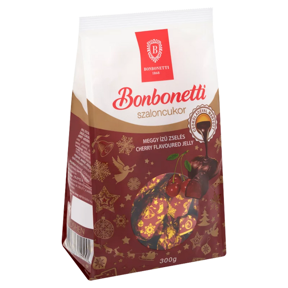 Bonbonetti meggy, ízű zselés szaloncukor 300g