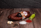 Tóalmási Csemege Füstölt Mangalica Szárazkolbász (Nitritmentes) 250gr/pár / Mangalica kallrökt, Lufttorkad delikatess korv (utan nitrit)