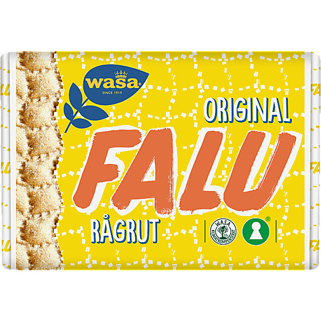 Knäckebröd Falu Råg Rut Wasa 235g – SweHun.com