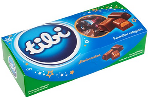 Tibi julgodis MIX med mörk och mjölkchoklad 330 g/ Tibi szaloncukor válogatás ét- és tejcsokoládéval 330 g