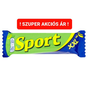 Sport XXL tejcsokoládéval mártott rumos ízű kakaós szelet, 51 g | Romsmaksatt mjölkchoklad – Sport Max XXL, 51g