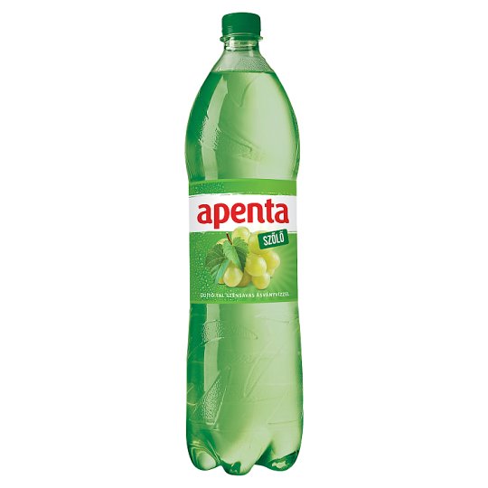 Apenta druva läsk med kolsyrat mineralvatten 1,5 l/ Apenta szőlő üdítőital szénsavas ásványvízzel 1,5 l