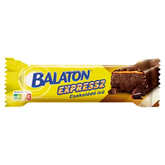 Balaton Expressz mörk chokladdoppad chokladsmak 35 g / Balaton Expressz étcsokoládéval mártott csokoládé ízű szelet 35 g