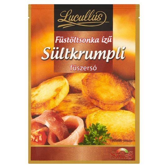 Kryddsalt Lucullus rökt skinka smaksatt pommes frites  25 g/ Lucullus füstöltsonka ízű sültkrumpli fűszersó 25 g