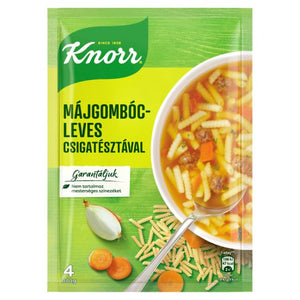 Knorr "leverknödelsoppa" med pasta 58 g/ Knorr májgombócleves csigatésztával 58 g