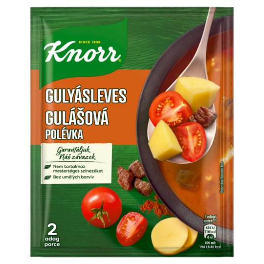 Knorr gulaschsoppa 60 g/ Knorr gulyásleves alappor 60 g