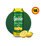 Gösser Natur Zitrone citronöldryck 2% alkohol 0,5 l burk/ Gösser Natur Zitrone citromos sörital 2% alkohol 0,5 l doboz