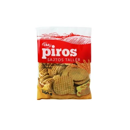 🇭🇺 CBA Piros sajtos tallér 100g/ CBA Röd ostbricka snack 100g