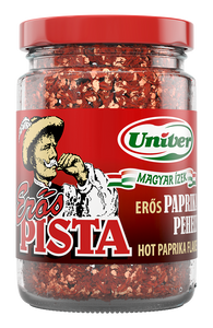 Univer Magyar Ízek Erős Pista erős paprika pehely 55 g / Univer Magyar Ízek Erős Pista starka paprikaflingor 55 g