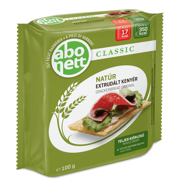 Abonett Classic natúr extrudált kenyér 100 g