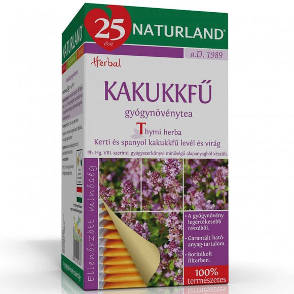 Naturland kakukkfű tea – 25 filter