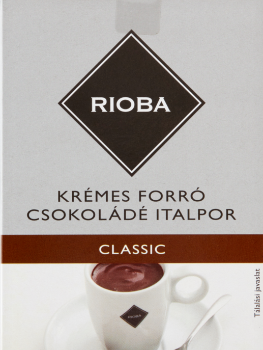 Rioba classic cream chokladdryckspulver 20g/ Rioba classic krémcsokoládé italpor 20g