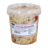 🟥⬜️🟩 Fazekas Vecsési Savanyúság Vegyes vágott savanyúság - 500g /Inlagd skuren sallad – blandgrönsaker - Fazekas, 500g
