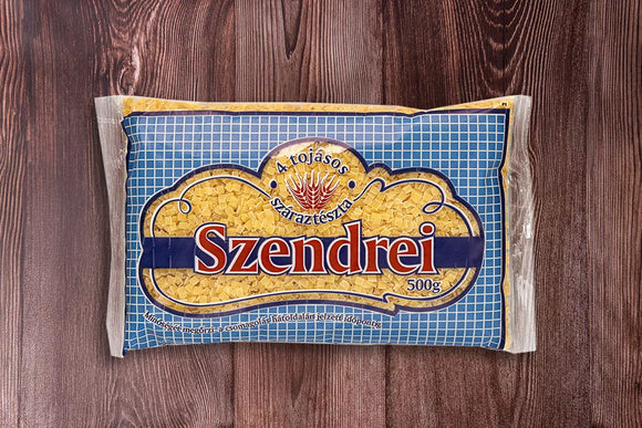 Szendrei Kiskocka, 4 tojásos, Szárazteszta, 500g / Szendre Torr pasta, 4 ägg, 