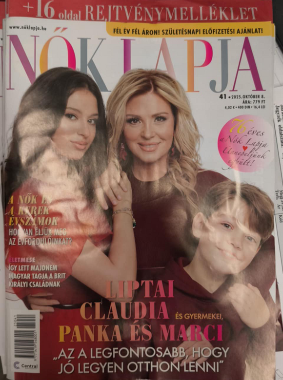 Nők Lapja magazin,  2025. október 8.