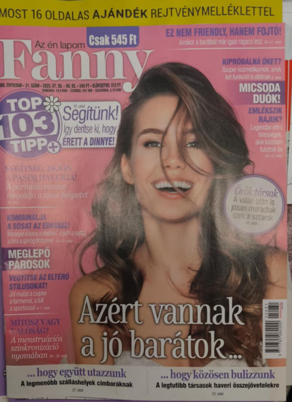 Fanny újság, 2025 július 30.
