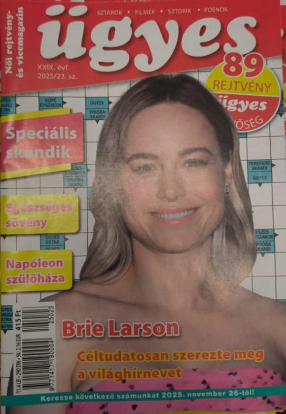 Füles rejtvény, 2025. november 18.