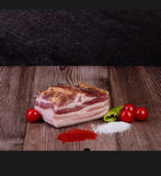 Tóalmási füstölt Kolozsvári szalonna, ca. 300g, / Rökt bacon, Kolozsvar, ca. 300g  Toalmas