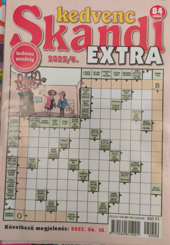 Skandi extra rejtvény 2025.május 21.