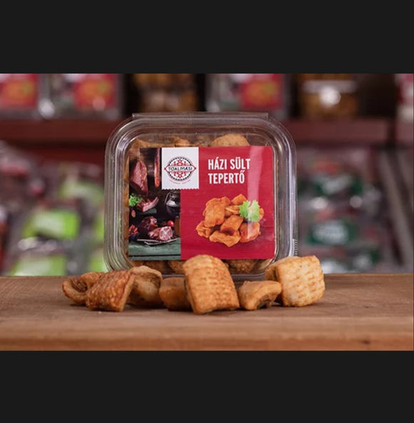 Tóalmási Házi sült tepertő 180gr/ Stekt späck ca 180g, Toalmas