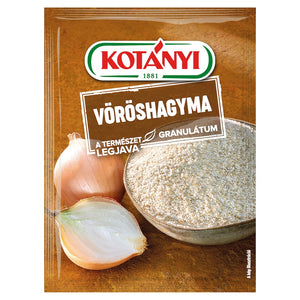 Kotányi vöröshagyma granulátum 22 g / Lök granulat 22g –Kotányi