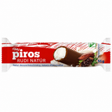 ‼️SZUPER ÁR! CSAK NÁLUNK‼️🇭🇺🇭🇺 CBA Piros Friss Rudi Natúr túrórudi, natúr túródesszert kakaós étbevonattal, XXL, 51 g | CBA Dessert kvarg med kako beläggning