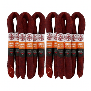 Xxl családi csomag, Nitritmentes Tóalmási Csemege parasztkolbász ca 1.6kg / Delikatess bondkorvpar (söt paprika) - Tóalmás, ca.1.6kg
