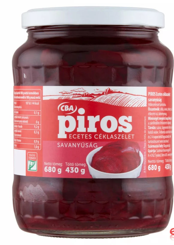Cba Szeletelt Cékla Konzerv 430Gr