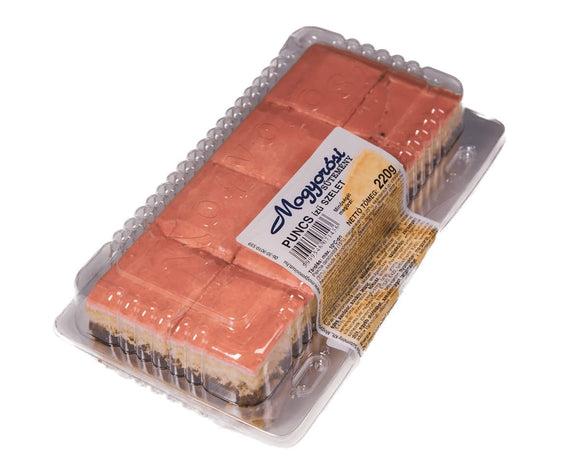 Mogyorósi sütemény, Puncs ízű szelet, 220g, /Kaka från Bageriet Mogyoros, ca 220g