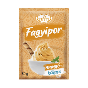 TUTTI fagyipor mangó-kókusz 80 g / TUTTI glasspulver mango-kokos 80 g