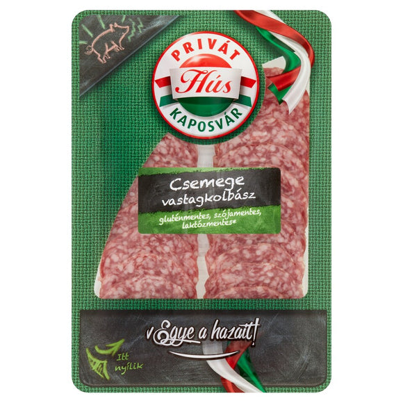 Privát Hús szeletelt csemege vastagkolbász 60 g / Privát Hús skivad salami 60 g