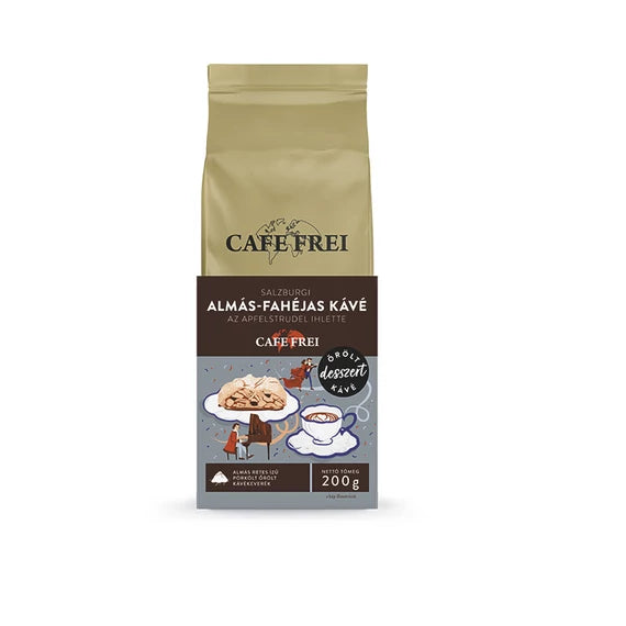 Salzburgi Almás-Fahéjas ízű kávé 200g, Cafe Frei/ Mald Kaffe Salzburg med äppel-kanel smak 200g, Cafe Frei