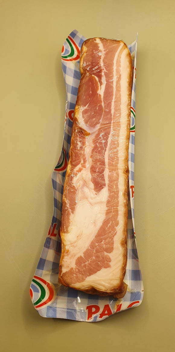 Füstölt darabolt kolozsvári szalonna ca.250-300g, / Palcsó bacon, ca. 250-300g