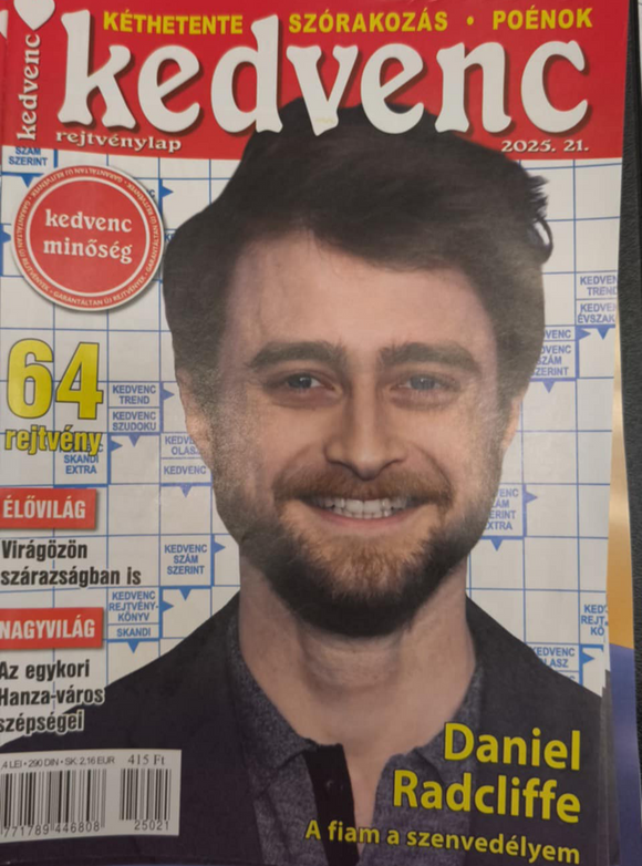 Kedvenc rejtvény 2025.08.27.