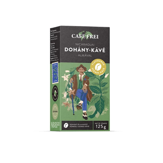 Cafe Frei Nicaraguai szemes dohány-kávé almával - 125 g / Nicaraguanska tobak- kaffebönor med äpple - 125 g