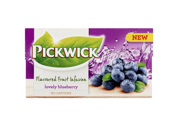 Pickwick Fruit Fusion Svart tranbärste, 20 st/ Pickwick Fruit Fusion Fekete áfonya tea, 20 db