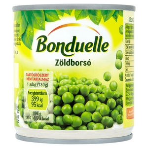 Bonduelle zöldborsó 200 g / Bonduelle gröna ärtor 200 g