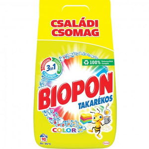 Biopon ekonomisk tvättpulver färg 5,85 kg/ Biopon takarékos mosópor color 5,85 kg