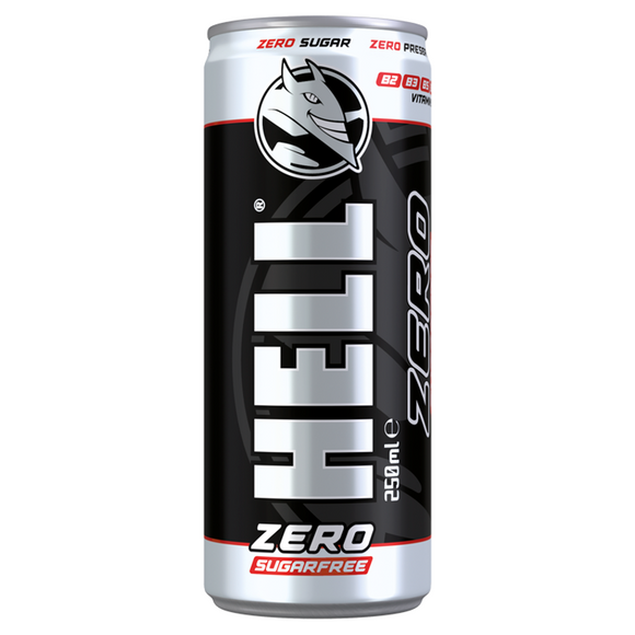 Hell Zero energidryck 250 ml sockerfri / Hell Zero energiaital 250 ml cukormentes