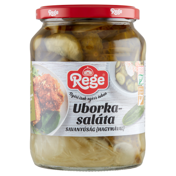 Rege uborkasaláta, 680g/350g /gurksallad pickles med lök