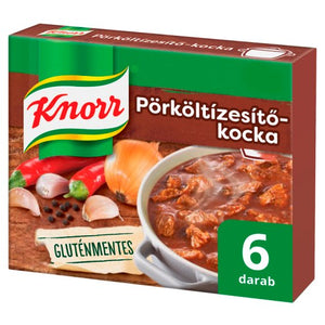 Knorr pörkölt ízesítő kocka, gluténmentes 60g/Knorr kryddtärning 60 g gryta 6 st