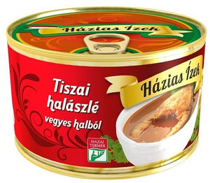 Házias ízek tiszai halászlé, 400g / Házias Ízek Tisza fisksoppa från blandad fisk 400 g