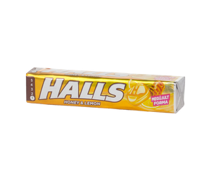Halls Méz-Citrom, 33.5g /Halls ofyllt hårt godis 33 g honungs-citronsmak
