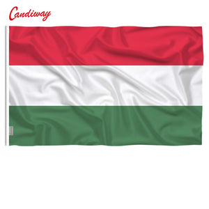 90 x 150cm  The Hungarian polyester flags Hungary flags and Indoor and outdoor decoration