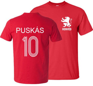 Ferenc Puskas T-Shirt S-3Xl Hungary Legend Footballer Honved Budapest T Shirt 2019 New Men Hot Fashion Solid Logo T Shirts